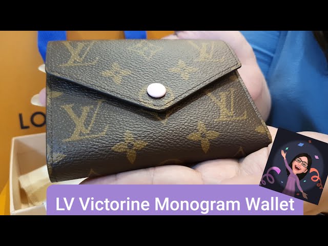vuitton wallet monogram victorine