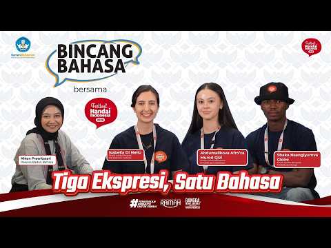 Siniar Bincang Bahasa bersama Festival Handai Indonesia 2026 "Tiga Ekspresi, Satu Bahasa"