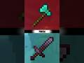 Minecraft Elmas Balta mı yoksa Netherite Kılıç mı #minecraft #shorts #keşfet