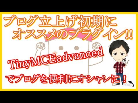 ワードプレスの装飾プラグイン【TinyMCE advanced】を使おう！設定から使い方まで徹底解説