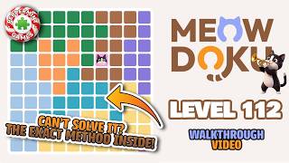 Meowdoku - Level 112 Walkthrough