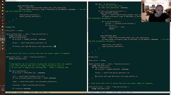 Compiler Livestream: Using Metaprogramming to scan...