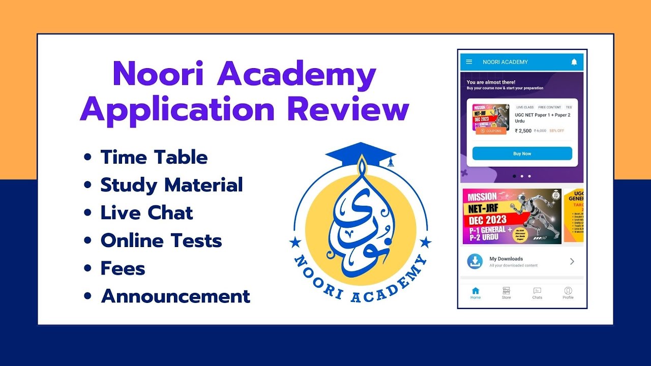 Noori Academy Application Review, Features & Characteristics || How to ...