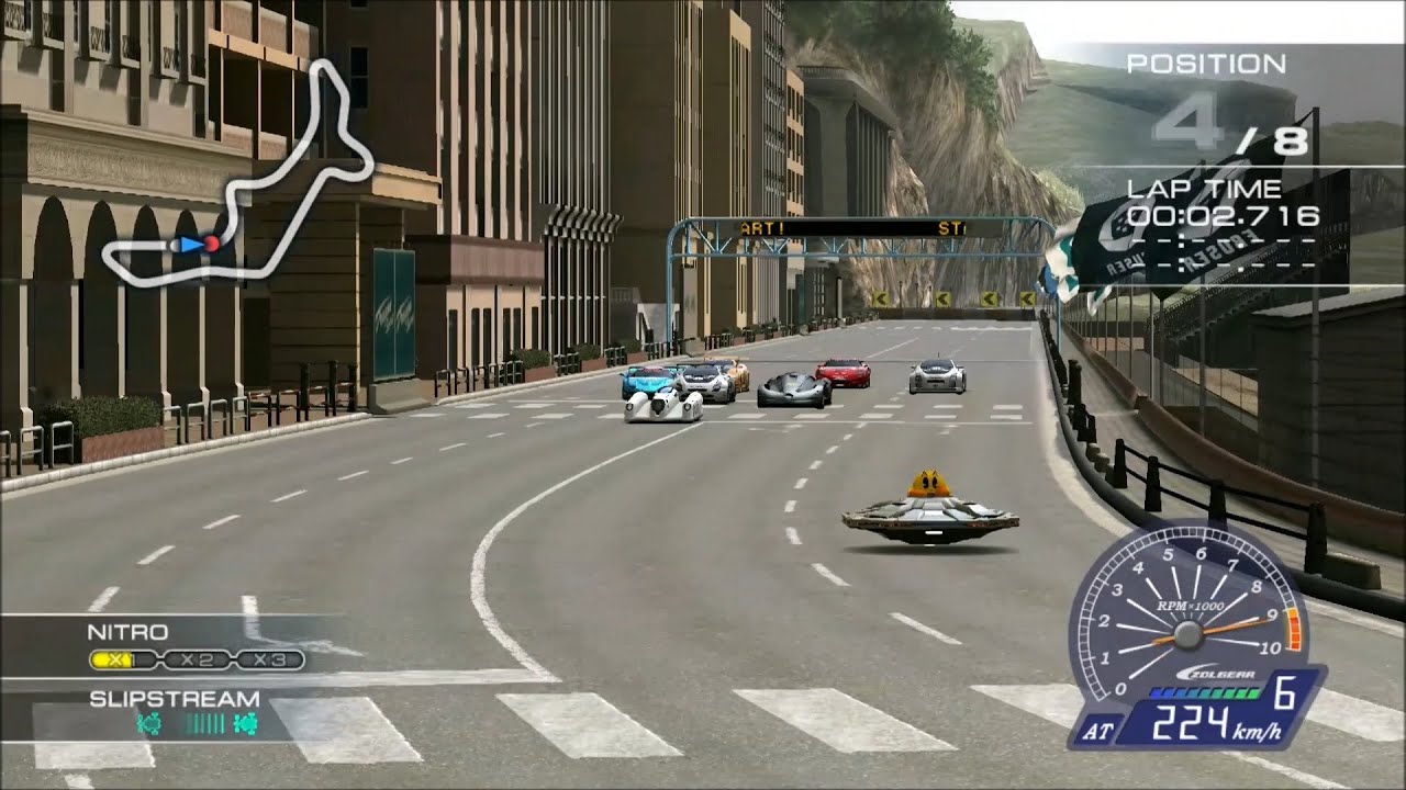 Ridge Racer 7 Ufra Special Event 25 with RC410 [Spectator view] - YouTube