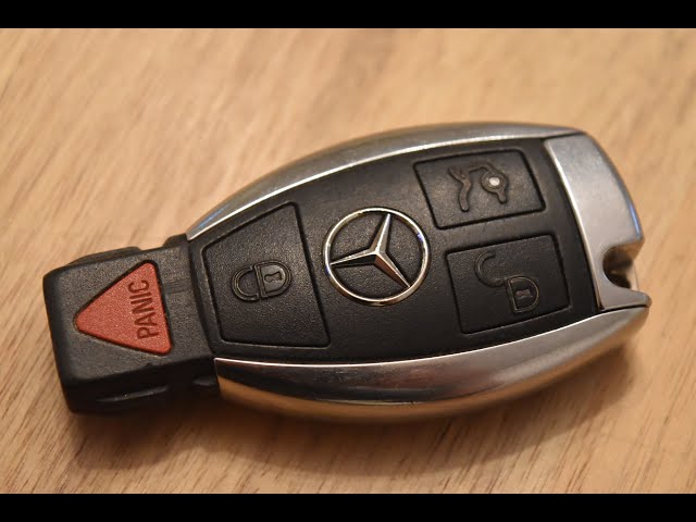 Change your Mercedes Benz Key Fob Battery in Less than 60 Seconds! - DIY # mercedes #mercedesbenz 