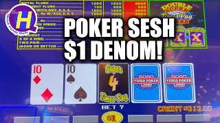 Five Star Poker session play in Las Vegas! #poker #videopoker #casino #shorts #vegas #palmslasvegas