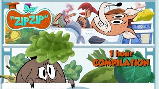Zip Zip *The future is now!* 1hour Season 2 - COMPILATION HD [Official] Cartoon for kids