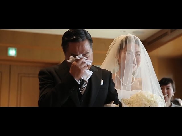 結婚式を映画にする 当日編集エンドロール