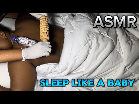 Your Insomnia will be Over After This‼️ ASMR Full Back— Shoulder Massage| you’ll sleep like a baby