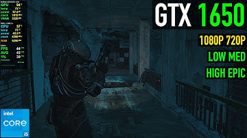 GTX 1650 - Cronos: The New Dawn - 1080p & 720p All Settings (Unreal Engine 5)