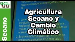 El impacto de la agricultura del secano en el cambio climático