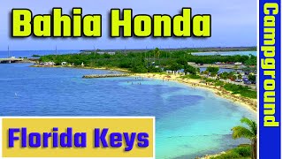 Bahia Honda State Park Campground Tour, Florida Keys 4K
