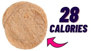 2 TORTILLAS from 2 Tablespoons of Flour-Low calorie Tortilla recipe screenshot 3