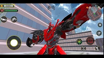 #autobot #dino ( #mirage ) and #cliffjumper  Adventure | Robot Car Transform 2020: Robo War