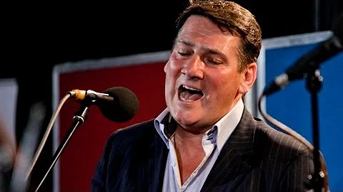 Gary Kemp and Tony Hadley perform Spandau Ballet's Through the Barricades