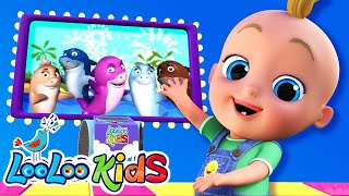 Baby Shark and Vehicles Song | more Kids Songs and Children Music Lyrics | LooLoo Kids