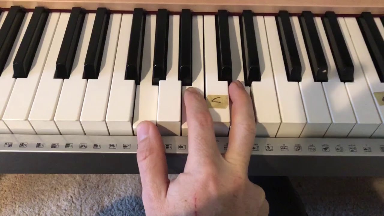 Learn 1 Piano Chord for Country Music