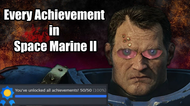 Getting EVERY ACHIEVEMENT in Space Marine II