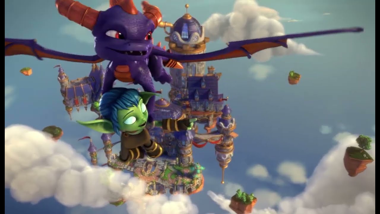 Spyro & Stealth Elf Hangout! (Skylanders Academy)