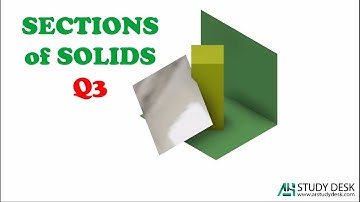 Sections of Solids Q3 - 3D Animation