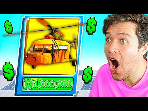 ¡GASTÉ $6,785,356 en EL NUEVO HELICOPTERO DORADO! 🤑🚁 (A DUSTY TRIP) ROBLOX