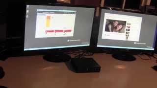 Axel M90 Thin Client Introduction (Dual Monitor) Connecting to RDS