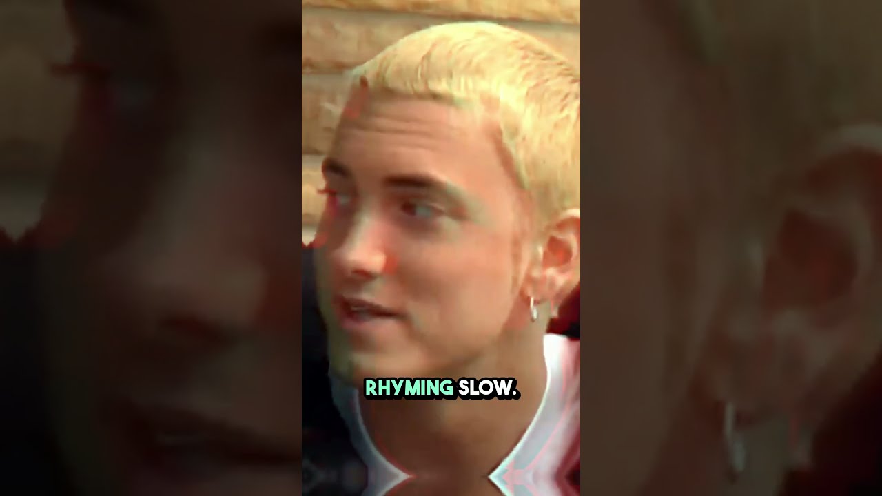 When Eminem Revealed Why He Raps So Fast 