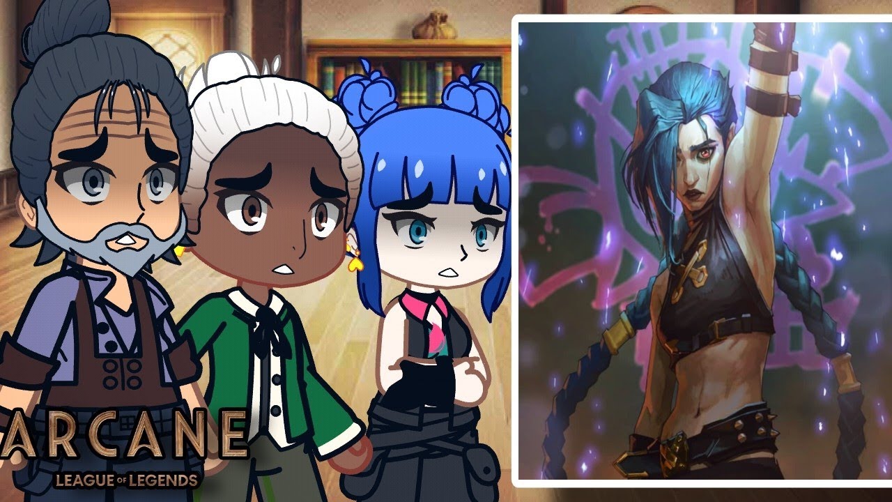 Alternate Timeline Arcane react to Jinx (Orginal Timeline) 1/?