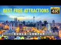 DIY Budget Travel (4K) - Kuala Lumpur, best FREE attractions and cheap eats 2017
