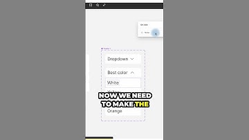Creating dropdown menu in Figma! #design #figma #uidesign  #productivity #marketing #tutorial