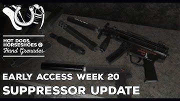 H3VR Early Access Weekly Update #20: Suppressors, New Firearms, Better Target System and more!