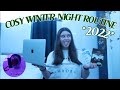 COSY WINTER NIGHT ROUTINE 2022 *realistic cosy evening in my life* (vlogmas day 4)