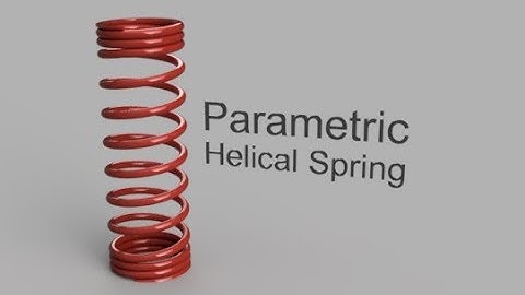 Fusion 360 - Parametric Design of Helix Sweeps