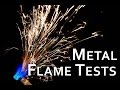 Flame and Flammability (Spark) tests of Metal Powders
