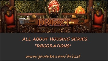 Shroud of the Avatar - All About Housing Series "Decorations"