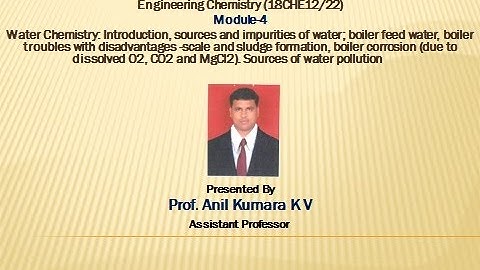 Module 4  lecture  1Water Technology