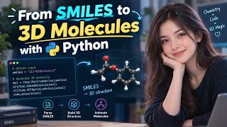 Python for Chemistry: SMILES to 3D Ray-Traced Molecular Video in Less Than 5 Minutes News