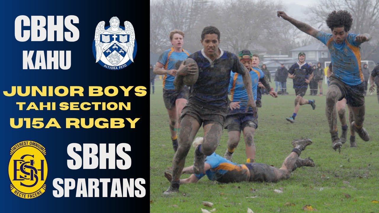 U15A RUGBY, CBHS Kahu vs SBHS Spartans, Tahi Section, 7th June 2025 ...