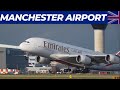 Manchester airport live       rw23l departures        sat 4th may 24