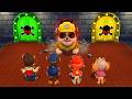 Mario Party 9 All Best Minigames - Ryder Vs Chase Vs Marshall Vs Skye | Who Is The Strongest Pup?