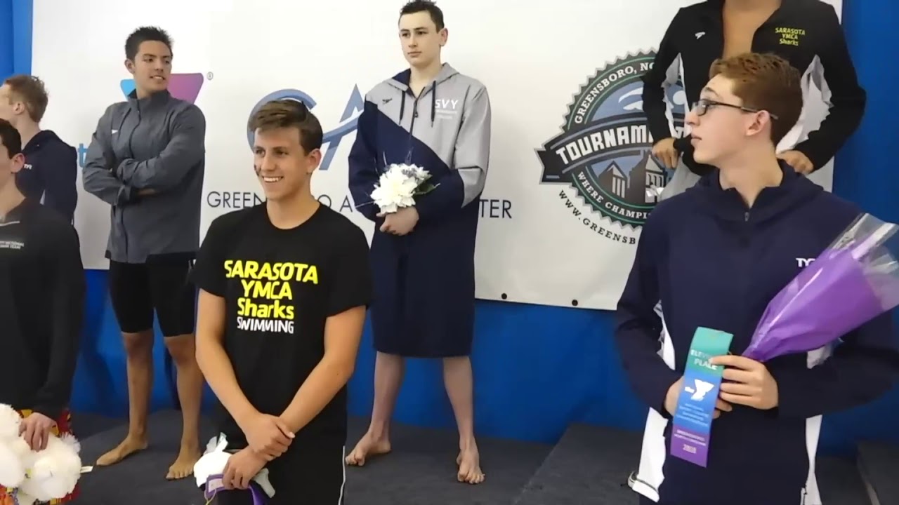Men's 1000 Free Awards 2018 YMCA Short Course Nationals YouTube