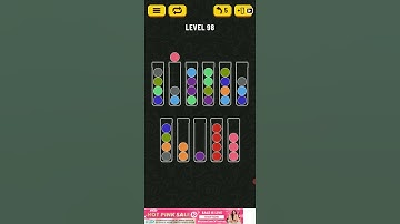Ball sort puzzle level 98