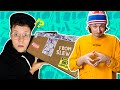 SABOTAGE! Another Artist Sends Me MYSTERY SUPPLIES I Have to Art With! (ft. SLEW)