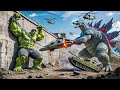 BLUE HULK vs RED HULK EPIC BATTLE! part 7.0 However, GODZILLA Unexpected SAVE Changes Everything!