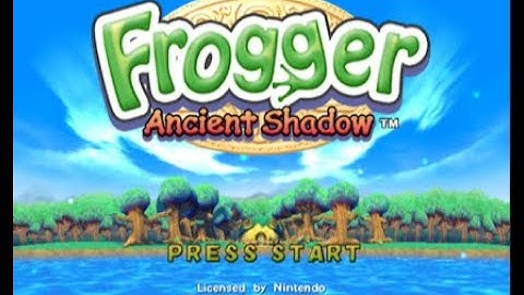Frogger: Ancient Shadow (GameCube) Intro + Gameplay