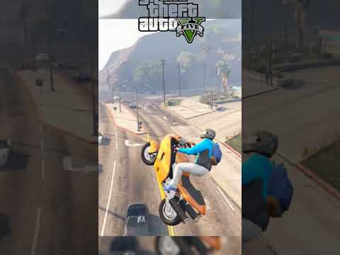 oppressor stunt in GTA V online #gta #trending #funnymemes #gaming