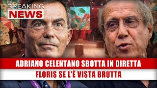 Adriano Celentano Sbotta In Diretta: Floris Se L'È Vista Brutta! Resimi