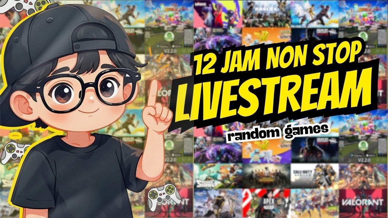 🔴LIVE - SEHARIAN PUASA KALIAN KU TEMENIN DI LIVESTREAM 12 JAM INI