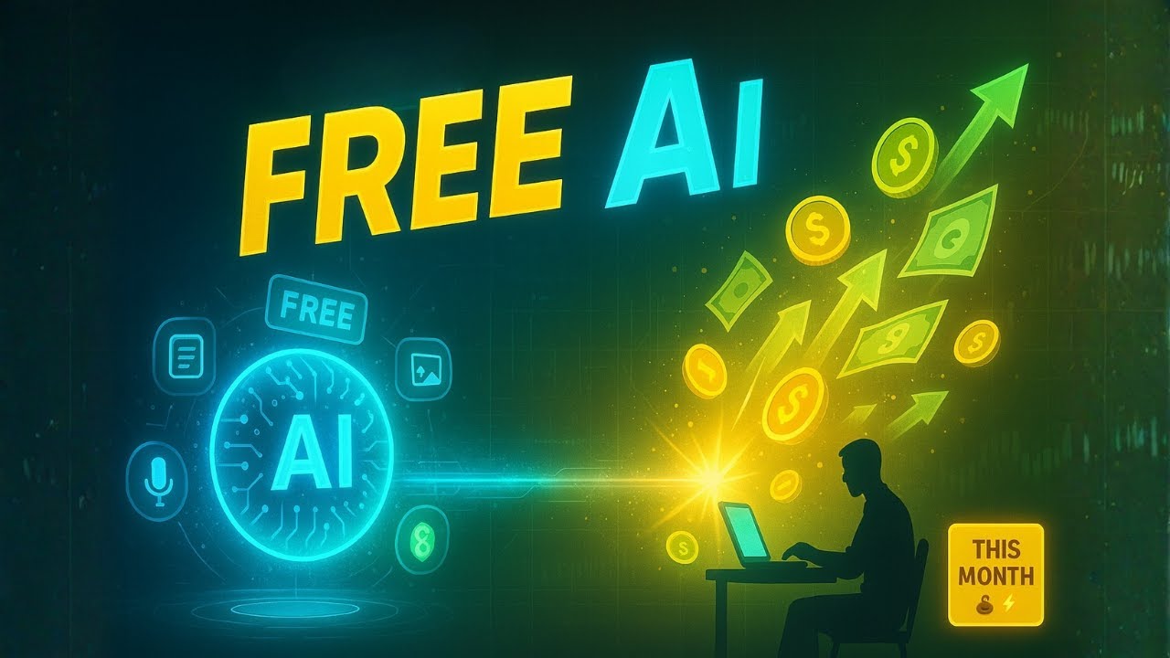 3 Free AI Side Hustles You Can Start This Month - YouTube