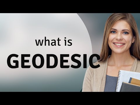 Geodesic • GEODESIC definition